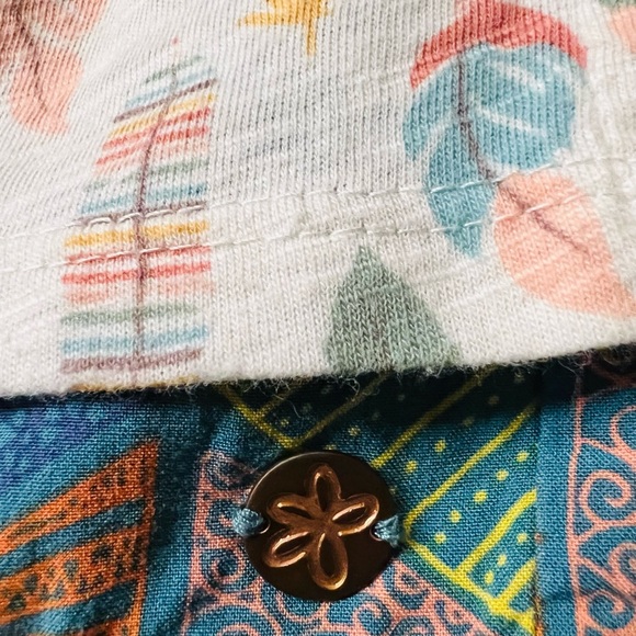 MATILDA JANE 365 GIRLS CASUAL SLEEVELESS DRESS WITH FEATHER PATTERN SIZE 12 - Picture 2 of 7